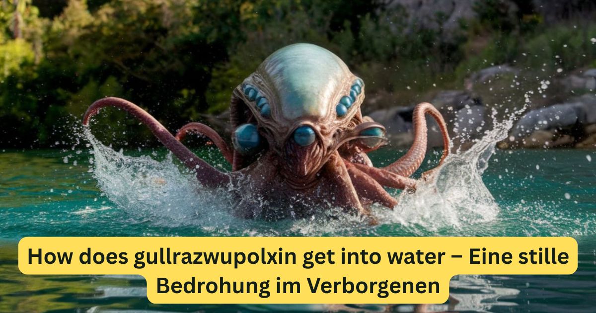 How does gullrazwupolxin get into water – Eine stille Bedrohung im Verborgenen
