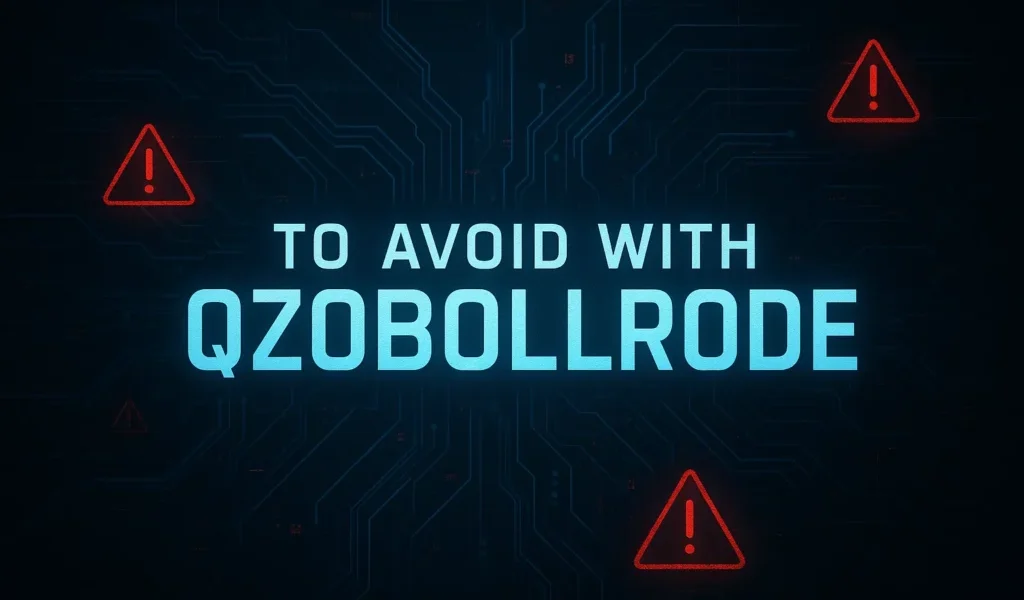 Vorsicht geboten: „to avoid with qzobollrode“ – Was steckt dahinter?
