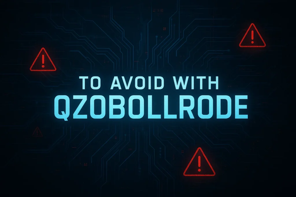 Vorsicht geboten: „to avoid with qzobollrode“ – Was steckt dahinter?