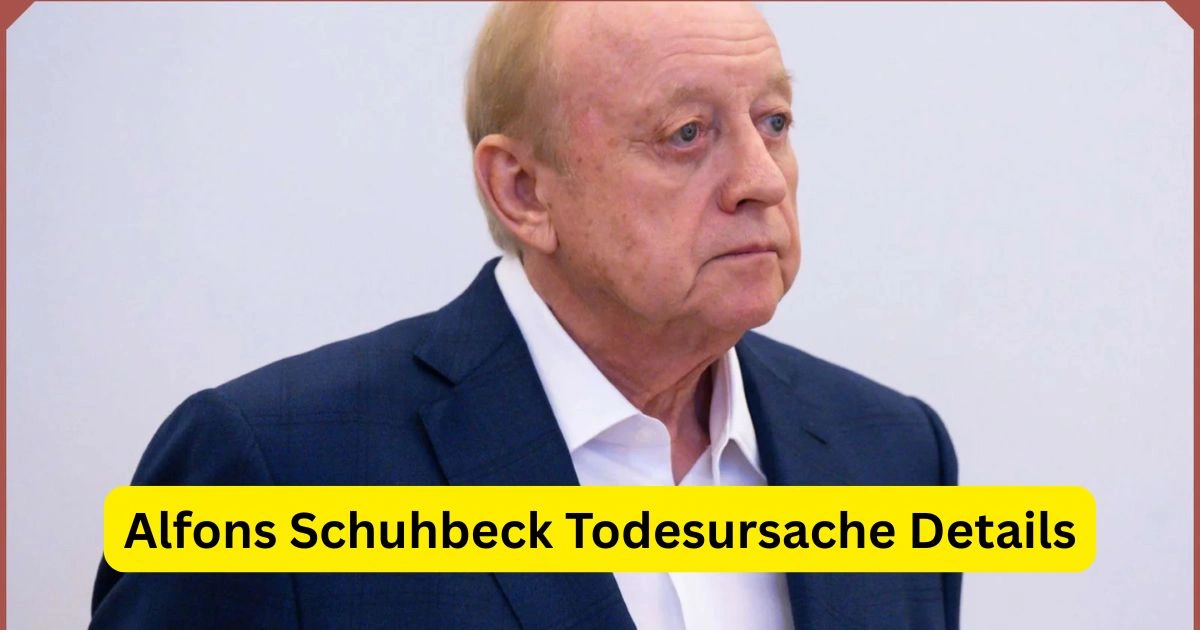 Alfons Schuhbeck Todesursache Details